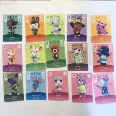 どうぶつの森　amiiboカード　セット