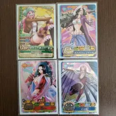 ワンピーベリーマッチ　SR.ハンコック ボニー アルビダ 海軍ヒナ　まとめ売り