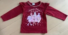キラキラ⭐︎プリキュアアラモード 赤 長袖Tシャツ 100cm