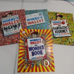【大判】ウォーリーをさがせ！　計4冊