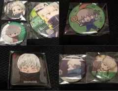 呪術廻戦　缶バッジ　狗巻棘　デカ　7点セット