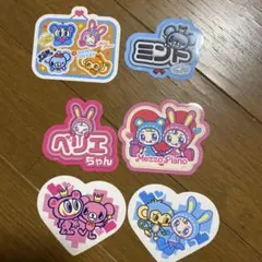 バズコレ ナルミヤキャラクターズステッカー6枚セット おぱんちゅうさぎ