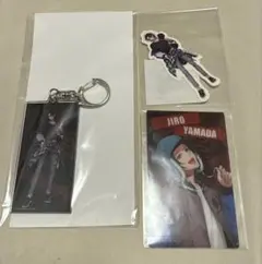 ヒプマイ オンラインくじ 二郎 アクキー クリアカード ステッカー