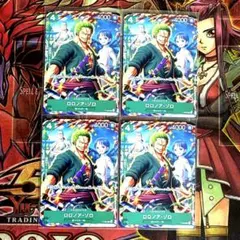 ロロノア・ゾロ プロモ 4枚セット P-094 Vジャンプ特典 - メルカリ
