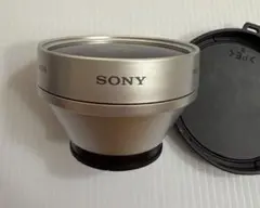 SONY 純正ワイコン VCL-HGE07A 0.7倍 ハンディカム用 ポーチ付