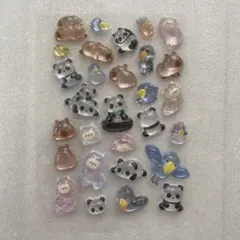 ボンボンドロップシール　ハシビロコウ おすそわけ　アルパカ　カピバラ