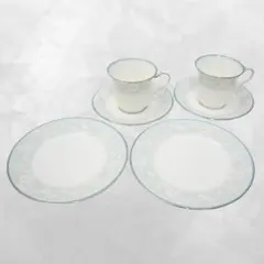 Noritake ノリタケ フェアモント カップ＆ソーサー プレート セット