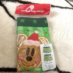 ディズニーリゾート　ボクサーパンツ　ジンジャーミッキー　Mサイズ　クリスマス