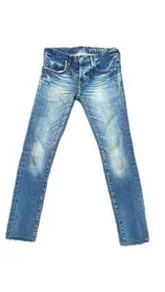 HYSTERIC GLAMOUR スタッズ付きスキニーデニム XXSのサムネイル
