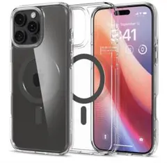 Spigen iPhone16ProMax ケース MagSafe対応 クリア