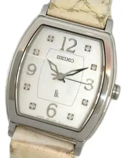 SEIKO 新品電池 美品 腕時計 レディース 7T92-0BV0 クロノグラフ 