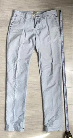 Scotch &soda ライトグレー スリムフィット スラックスのサムネイル