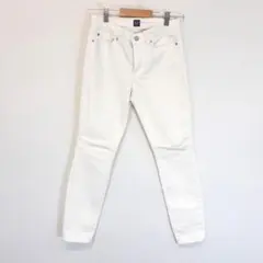 ギャップ デニムスキニーパンツ ホワイト 25PETITE 1166 S相当のサムネイル