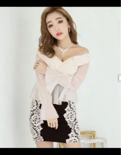 値下げ dezzy オフショルダー ミニドレス