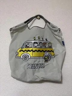 Ball&Chain スヌーピー PEANUTS 刺繍バッグ M