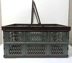 スーパーカブ　取っ手付き折りたたみ買い物かご