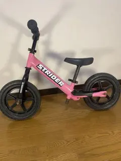 STRIDER スポーツ バランスバイク ピンク12インチ - メルカリ