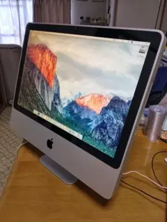 Apple iMac mid 2007 20インチ 中古品です。（液晶不良あり)