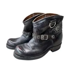 HTC特注 VINTAGE SHORT ENGINEER BOOTS 茶芯のサムネイル