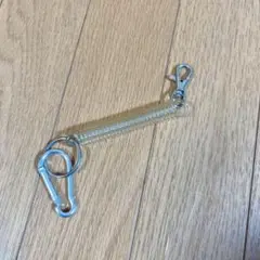のびるキーホルダー ストラップ カラビナ付き