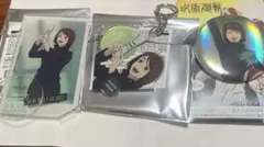 呪術廻戦　家入硝子　アクスタ　アクリルチャーム　缶バッジ