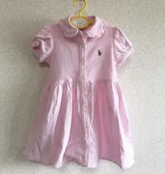 新品　ラルフローレン　9M\9ヶ月　ピンクワンピース