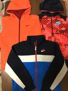 NIKEナイキ　145-155センチ　ジップアップ3点セット