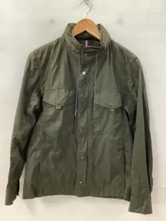 10.2◎A521◎ビームス◎アウター◎ブルゾン◎カーキ◎フード収納可能