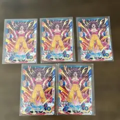 新品>最強ジャンプ5月号付録 DBSD スーパーダイバーズ 孫悟空:DA×5枚