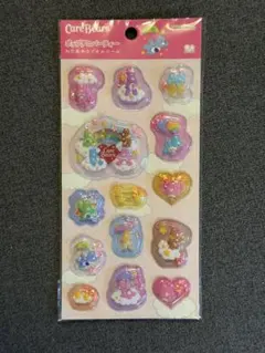 国内正規品　ケアベア　ポップデコパーティー　わたあめカプセルシール