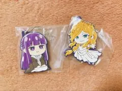 [葬送のフリーレン]でふぉラバ！ラバーキーホルダー＊フェルン、フランメ