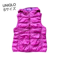 UNIQLO ユニクロ　ウルトラライトダウンベストパーカー　ピンク　Sサイズ