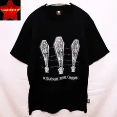 ナイトメア・ビフォア・クリスマス Tシャツ 半袖 プリント 綿100% 黒 S