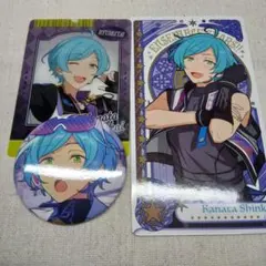 あんスタ くじ ローソン クリアフォトカード 深海奏汰 イベコレ 缶バッジ