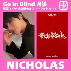 &TEAM NICHOLAS 月狼 韓国 スペサ Global トレカ 匿名