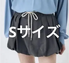 MOUSSY バルーンミニスカート グレー ドローストリングのサムネイル
