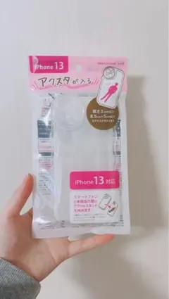 iPhone 13 アクスタが入るスマートフォンケース ウェーブ形