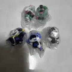 DELTARUNE つまんでつなげてマスコットカニカン５種コンプ