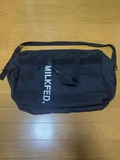MILKFED. ブラックボストンバッグ