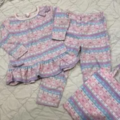 マザウェイズ★フリースパジャマ110 ピンク