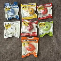 【廃盤稀少！】ル・クルーゼ ミニチュア マグネット7種 ルクルーゼ 非売品！のサムネイル
