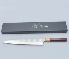 黒崎優　YI Kuroasaki Senko SG2 三徳包丁 閃光藍天目 文化包丁 日本製 165mm R2/SG2 ステンレス鋼 黒崎優