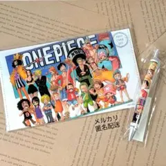 【匿名配送】ハローワンピース ポストカードセット＆ボールペン(フライヤー付き)