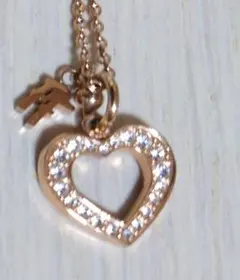 フォリフォリハートネックレス