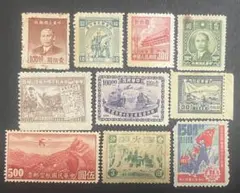 旧中国切手セット12 1930年代から50年代まで 未使用品 - メルカリ