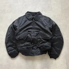 CWU-45/P フライトジャケット M ブラック SCOVILL 米軍 80s