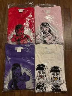 ももいろクローバーZ × 楳図かずお × BEAMS　Tシャツ４枚セット　XXL Amazon.co.jp: BEAMS 楳図かずお Tシャツ 玉井詩織 S 限定受注