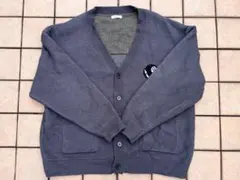 【完売済み】PERUSHU グレー ニットカーディガンのサムネイル