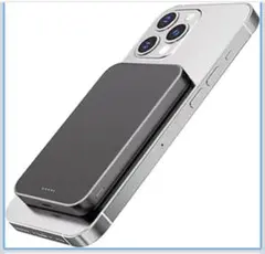 モバイルバッテリー 10000mAh 急速充電 マグネット式 ワイヤレス充電器