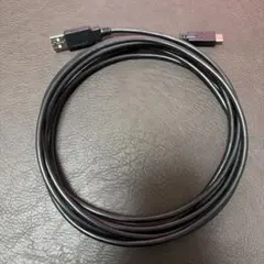 USB A to USB Cケーブル 3m 黒